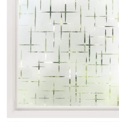 Sichtschutz-Fensterfolie Sterne 44,5x300 cm, statisch haftend, UV-Schutz