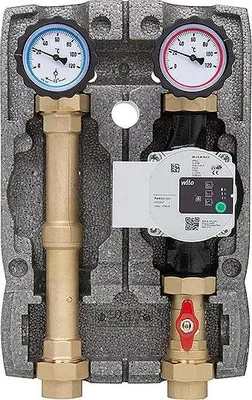 Produktbild von Evenes Heizkreisset Easyflow DN25(1") ungemischt Wilo Para 25/66 Pumpengruppe