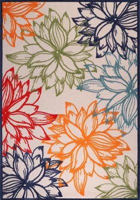 Produktbild von Teppich FLORAL 9031 MULTI 60x110 RECHTECK