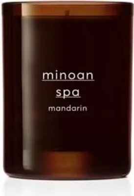Produktbild von OLIVE ERA Duftkerze im Glas Mandarine Minoan Spa