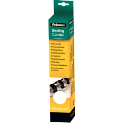 Immagine prodotto di Fellowes Plastikbindercken, DIN A4, 21 Ringe, 12 mm, weiá