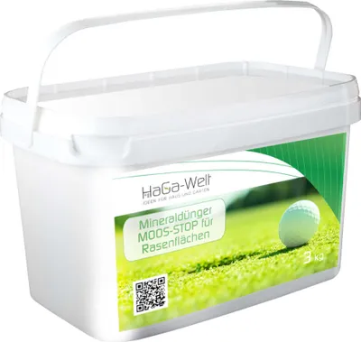 Produktbild von Rasendünger Moos-Stop gegen Unkraut und Moos – 3 Kg