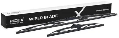 Produktbild von RIDEX Scheibenwischer Vorne 650mm/340mm für HONDA Jazz II Schrägheck (GD, GE3, GE2)