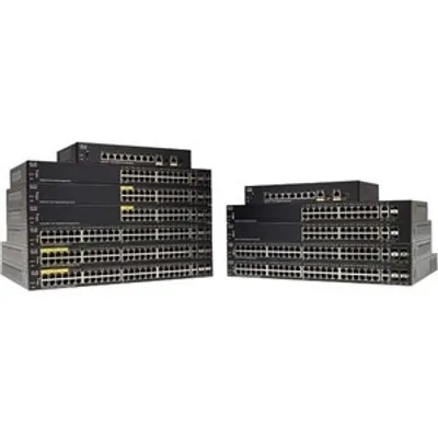 Produktbild von Cisco SG350-28, Managed, L3, Gigabit Ethernet (10/100/1000)