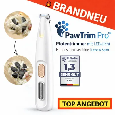 Produktbild von PawTrim Pro™  Pfotentrimmer mit LED-Licht | Hundeschermaschine | Leise & Sanft