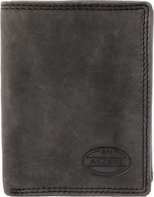 Produktbild von Akzent Herren Geldbörse aus Echtleder. Format 10 x 12 cm.