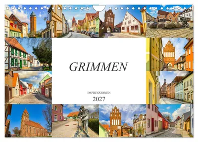 Produktbild von Grimmen Impressionen (Wandkalender 2027 DIN A4 quer), CALVENDO Monatskalender
