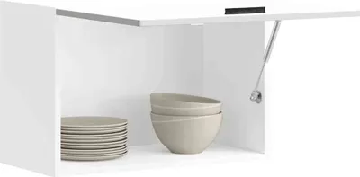Produktbild von Hochwertig Küchen-Hängeschrank Porto Weiß Holzwerkstoff 854077