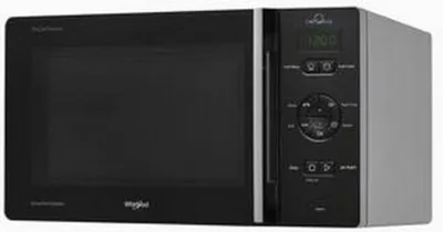 Produktbild von Whirlpool Chef Plus MCP 346 SL, Arbeitsplatte, Grill-Mikrowelle, 25 l, 800 W, Eingebautes Display, LCD