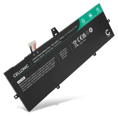 Image de CELLONIC 1x Batterie pour Ordinateur portable Compatible avec HP EliteBook x360 1030 Gen 3 , EliteBook x360 1030 Gen 3, BM04XL - (6800mAh, 7.7V)