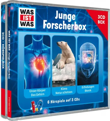 Produktbild von Was ist was Hörspielbox: Junge Forscher-Box