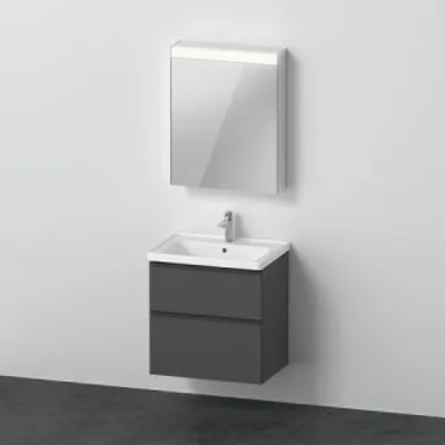 Produktbild von DURAVIT DE0115L4949 Möbel-Set wandh. D-Neo DE0115 Graphit