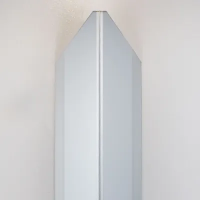 Produktbild von PROVISTON | Eckschutzwinkel | Aluminium | Silber | Breite 40 mm | Höhe 40 mm | Länge 1000 mm | Ungebohrt | Eckschutzprofil | Eckschutzleiste | Metallprofil | 1 Stück