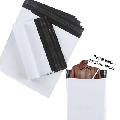 Imagen del producto de 100 bolsas de envío autoadhesivas, 40 x 55 cm