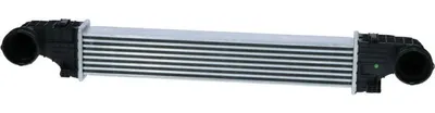 Produktbild von Ladeluftkühler Kühlrippen gelötet 645 mm - 105 mm NRF für u.a. MERCEDES-BENZ CLS