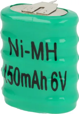Produktbild von vhbw NiMH Ersatz Knopfzellen-Akku (150 mAh, 6 V, NiMH)