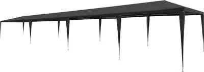 Produktbild von The Living Store Partyzelt 3x12 m PE Anthrazit