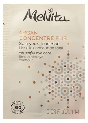 Obrázek produktu pro Melvita Argan Concentré Pur Bio, oční krém, 1 ml *vzorek