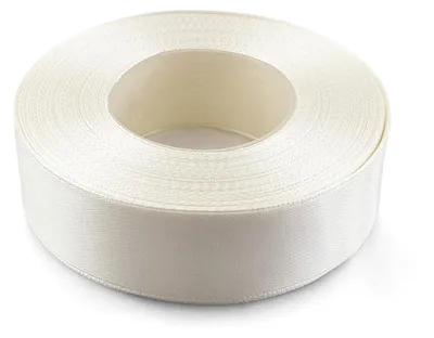 Productafbeelding van Satinband Hellecru 25 mm x 32 m voor Decoratie en Creatief Gebruik