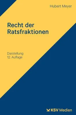 Immagine prodotto di Recht der Ratsfraktionen