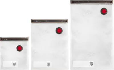 Imagen del producto de Conjunto de bolsas de vacío ZWILLING Fresh & Save para alimentos, 10 unidades, de diferentes tamaños, de plástico, reutilizables