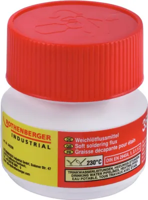 Immagine prodotto di Flusso per saldatura morbida Rothenberger per raccordi, tubo da 35 ml