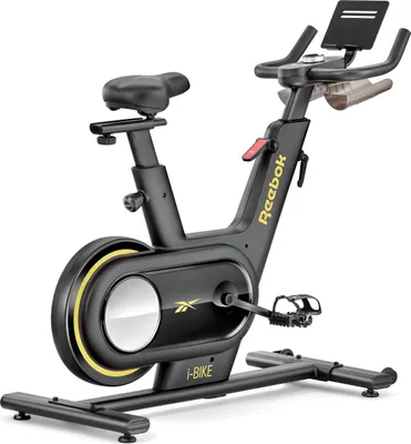 A studio shot of a Reebok i-Bike indoor cycle.