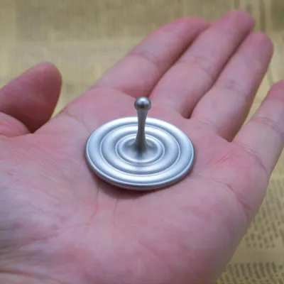 Produktbild von Metalloberteil, lustiges Spielzeug, Dekompression, Wassertropfen, Schreibtischspielzeug, Geschenk für Kinder und Erwachsene