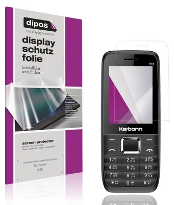 Immagine prodotto di 4x Pellicola Protettiva per Karbonn K49 Protezione Schermo Claro Display dipos