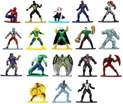 Immagine prodotto di Jada Marvel Multi Pack Nano Figures, Wave 7