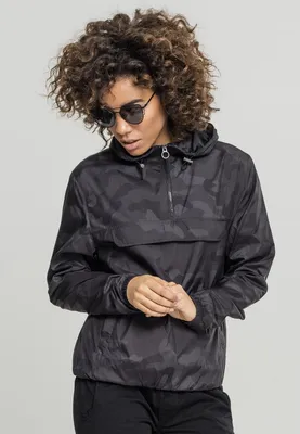 Produktbild von Urban Classics Ladies - PULL OVER Jacke dark camo - M