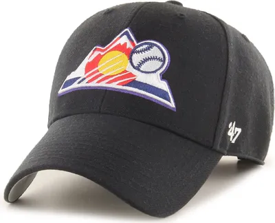 Produktbild von 47 Brand Relaxed Fit Cap - MLB Colorado Rockies schwarz