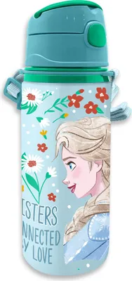 Zdjęcie produktu dla Butelka aluminiowa Disney Frozen 600 ml - KIDS LICENSING do wody