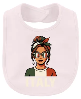 Productafbeelding van Italiaanse zonnebril, vlag, retro, vakantie, fan, Italiaans meisje, rompertje, roze