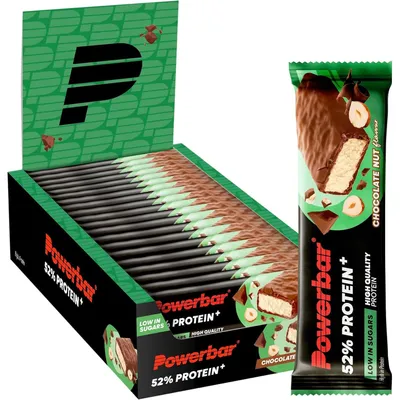 Image de PowerBar Protein Plus 52% HighPro. Noix de Chocolat 20x50g