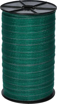 Zdjęcie produktu dla Taśma ogrodzeniowa ECONOMY, 200m x 20mm, zielono-szara, Kerbl
