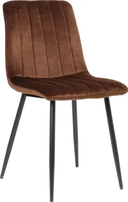 Produktbild von Stuhl HLO-CP39 Samt  braun