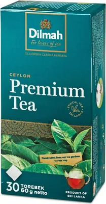 Obrázok produktu pre Dilmah Herbata Czarna Premium Her Ceylon 30 Torebek
