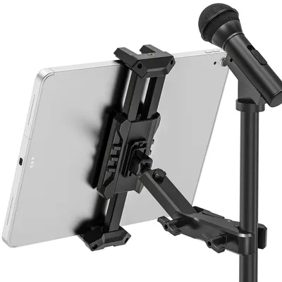 Obrázek produktu pro Držák na tablet pro mikrofonový stojan s 360° rotací