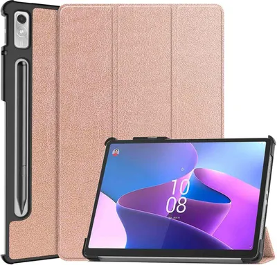 Productafbeelding van imoshion Trifold Bookcase voor de Lenovo Tab P11 Pro (2nd gen) - Rosé Goud