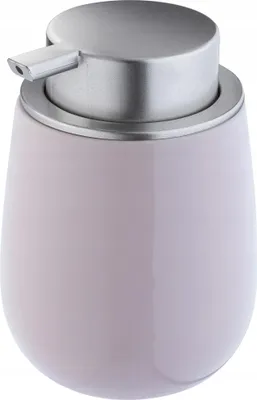 Obrázok produktu pre Dávkovač mydla – keramická fľaša s pumpičkou – pre tekuté mydlo a gél – doplňovateľný – manuálna pumpa bez senzora – pre kúpeľňu a kuchyňu