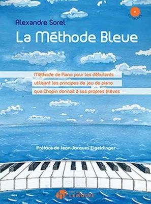 Produktbild von La méthode bleue (+2 CD's)pour piano