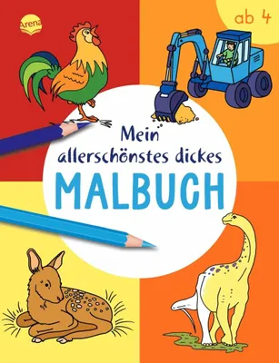 Immagine prodotto di Mein allerschönstes dickes Malbuch