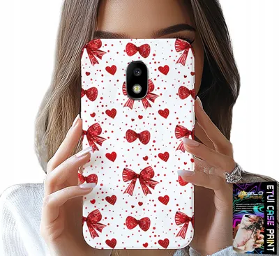 Immagine prodotto di Custodia Per Samsung Galaxy J5 2017 - Nastri Rossi Disegni Moda