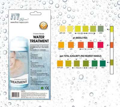 Produktbild von Mspa Ph-Wert Wassertest Streifen 3 in 1 AC-80660 B0100353