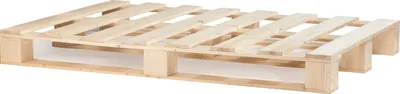 Produktbild von sunnypillow 240x200 cm Palettenbett aus Holz Holzbett Massivholzbett Bett aus Paletten Palettenmöbel Naturholz Fichte europalette 80 90 100 120 140 160 180 200 220 240 x 200 cm