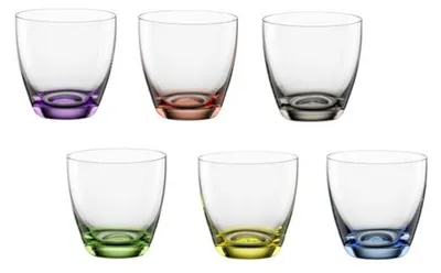 Obrázek produktu pro Bohemia Beaker 6 pack Viva Colori Křišťálové sklo na pití 300ml
