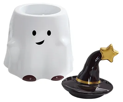 Immagine prodotto di Candele profumate a forma di fantasma - Decorazioni per Halloween