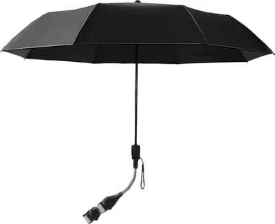 Image de Parasol triple pliage 37.4in 8 Bone Baby Stroller Parasol with Metal Clamp Sun Protection Universal Baby Pram Parasol