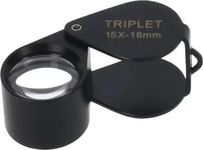 Immagine prodotto di Lente di ingrandimento Byomic BYO-IT1518, tripletto, 15x18 mm